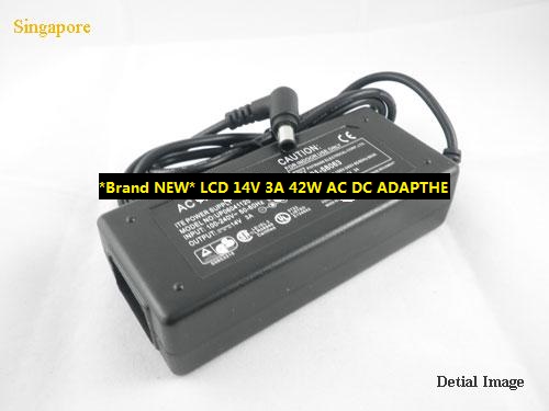 *Brand NEW* LCD 14V 3A 42W SCV420108 GH17P BN44-00080A BN44-00058A AC DC ADAPTHE POWER Supply - Click Image to Close